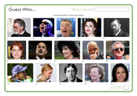 Guess Who - Famous Irish People 2 Guess Who - Famous Irish People 2